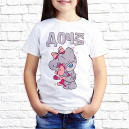 Детская футболка Дочка мишка Тедди Детская футболка Дочка мишка Тедди