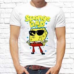 Мужская футболка Sponge Dad Мужская футболка Sponge Dad