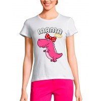 Женская футболка Мама завр