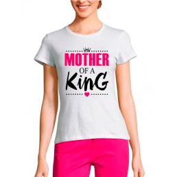 Женская футболка Мама короля Женская футболка Мама короля