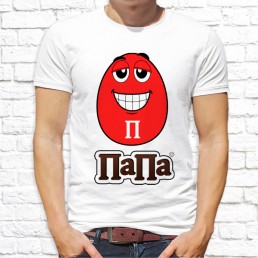 Мужская футболка Папа ММДЕМС Мужская футболка Папа ММДЕМС