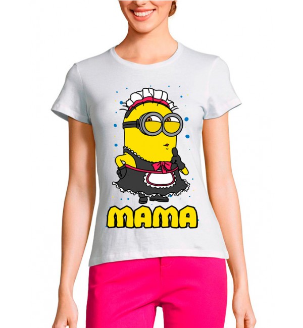 Женская футболка Мама Миньон