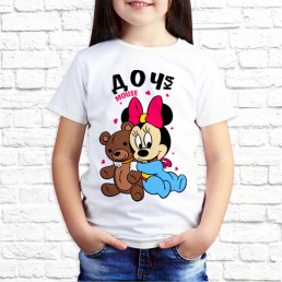 Детская футболка Дочка mouse Детская футболка Дочка mouse
