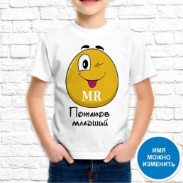 Детская футболка M&M's малыш Детская футболка M&M's малыш