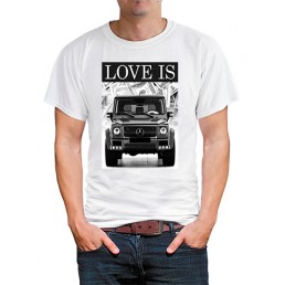 Футболка в стиле SWAG Love is мерседес