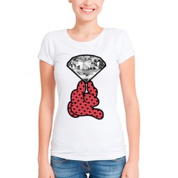 Футболка в стиле тумблер Бриллиант