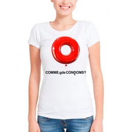 Футболка в стиле SWAG Где condoms?