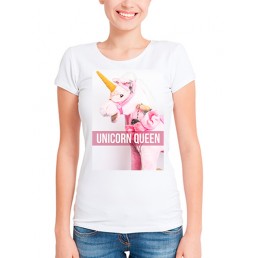 Футболка в стиле SWAG Unicorn queen
