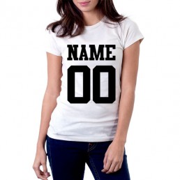 Именная футболка с любимым номером