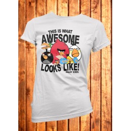 Футболка женская  Angry Birds 4